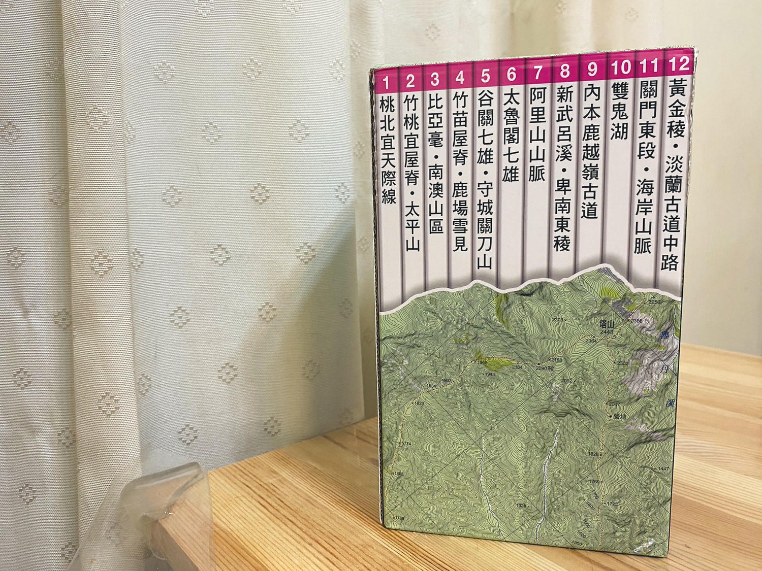 【戶外裝備】上河文化最新版 2021中級山地形全紙本地圖 (全套12冊) 開箱